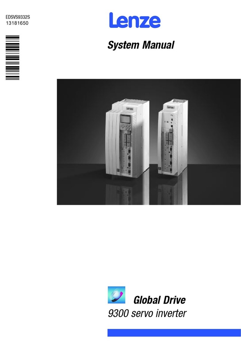 Lenze EVS 9300 series System manual