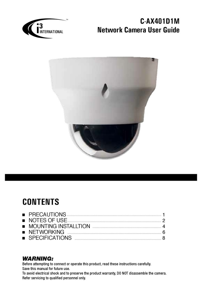 i3 International C-AX401D1M User manual i3 International C-AX401D1M User manual