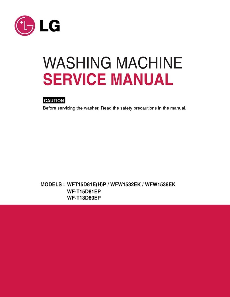 LG WFT15D81E(H)P Service manual