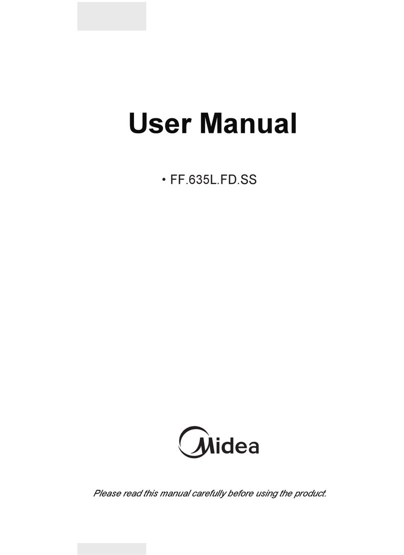 Midea FF.635L.FD.SS User manual