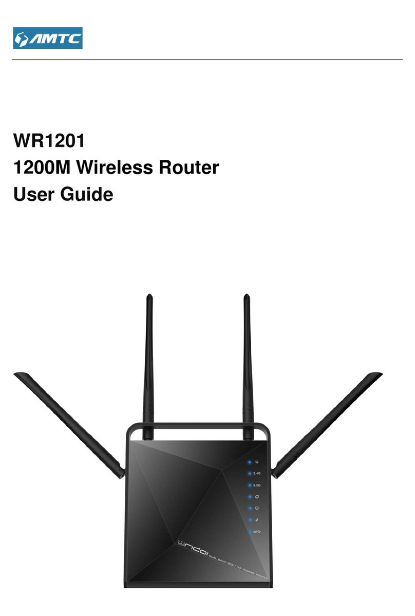 Shenzhen MTC WR1201 user guide