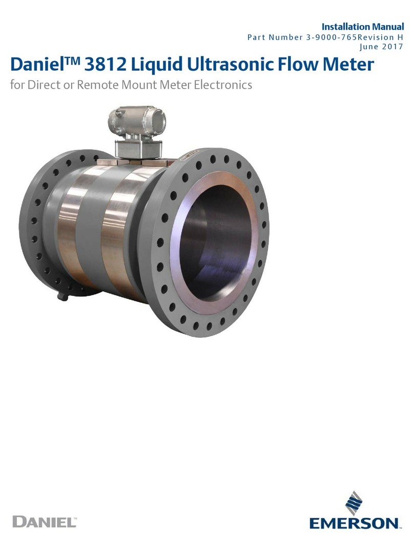 Emerson Daniel 3812 User manual