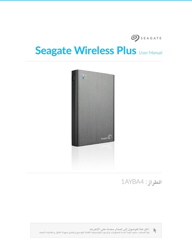 Seagate Backup Plus Desktop User manual