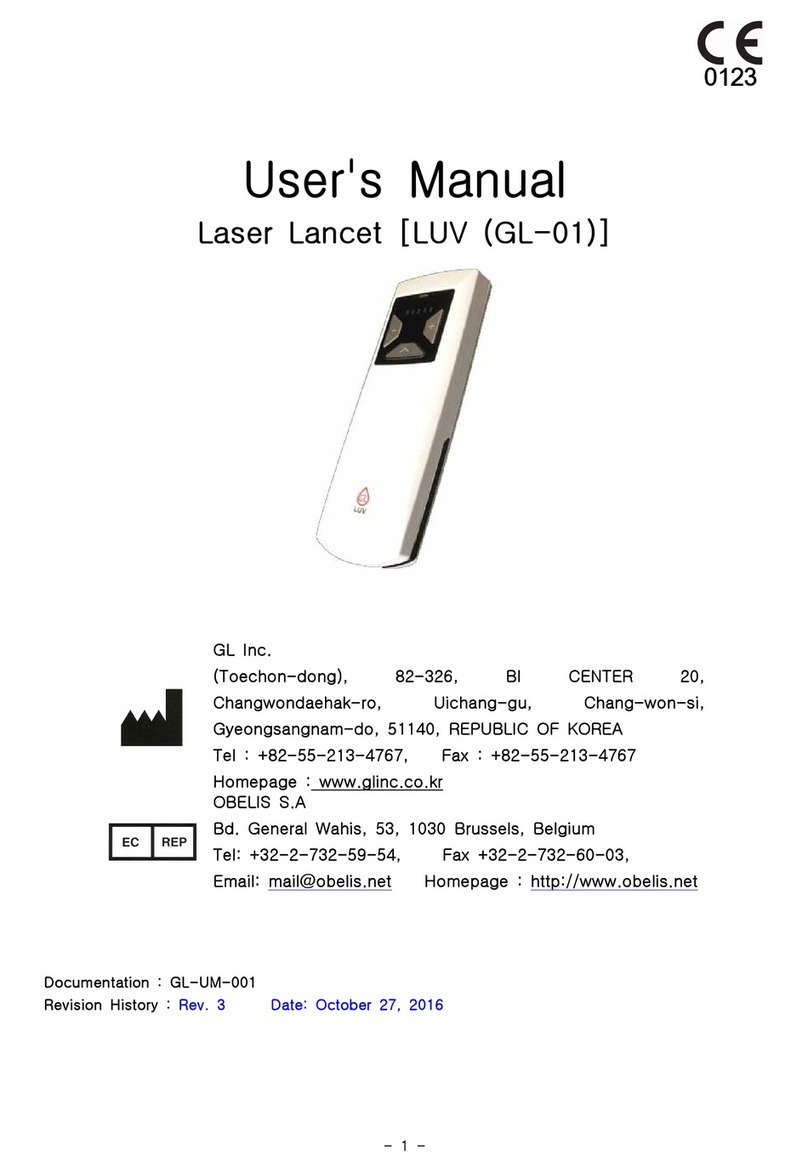 GL LUV 01 user manual