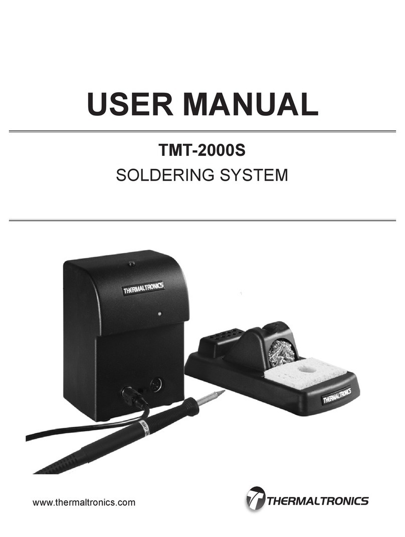 Thermaltronics TMT-2000PS user manual
