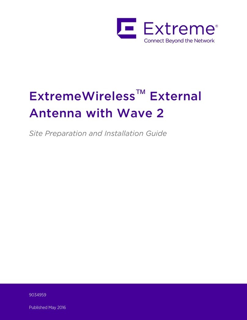 Extreme Networks Extreme Wireless Site preparation and installation guide