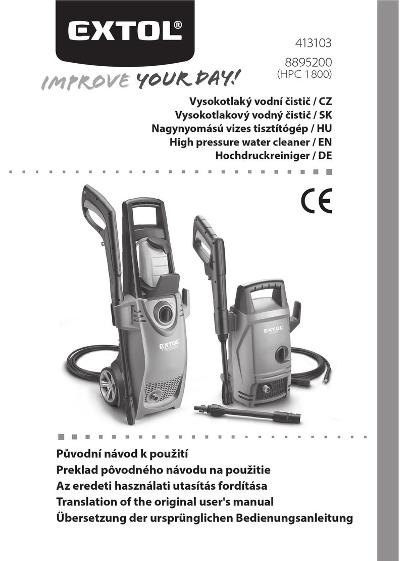 EXTOL 413103 Translation of the original user manual