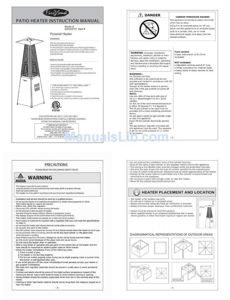 Firesense KLD7001S User manual