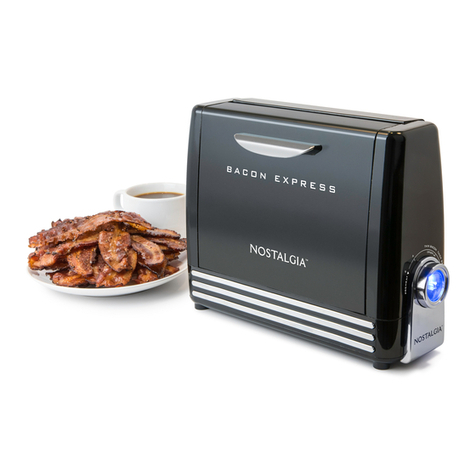 Nostalgia Bacon Express BCN6BK User manual