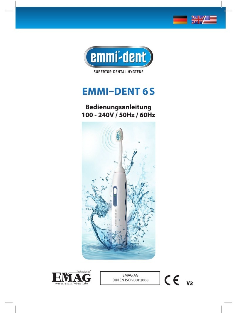 Emmi-Dent 6 S operating instructions