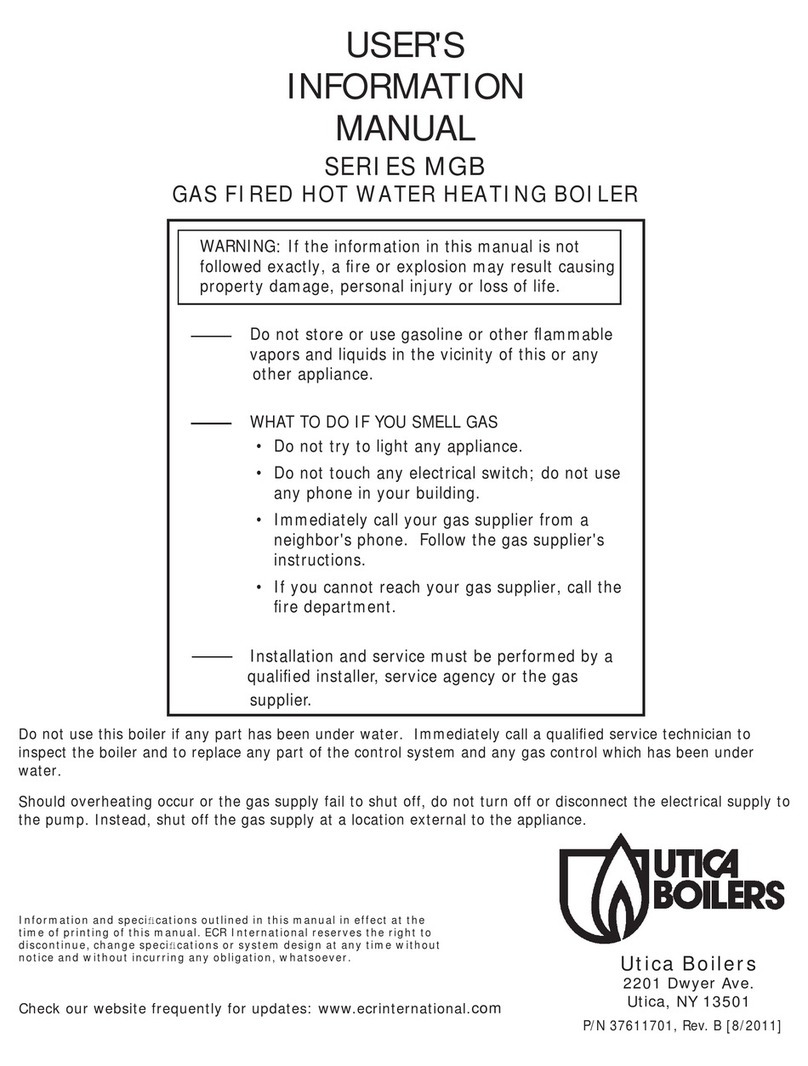 UTICA BOILERS MGB Series Guide UTICA BOILERS MGB Series Guide