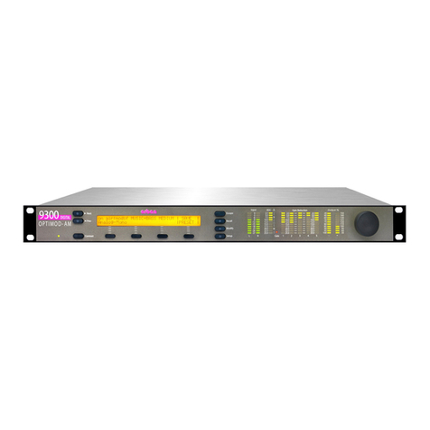 Orban OPTIMOD-AM 9300 User manual