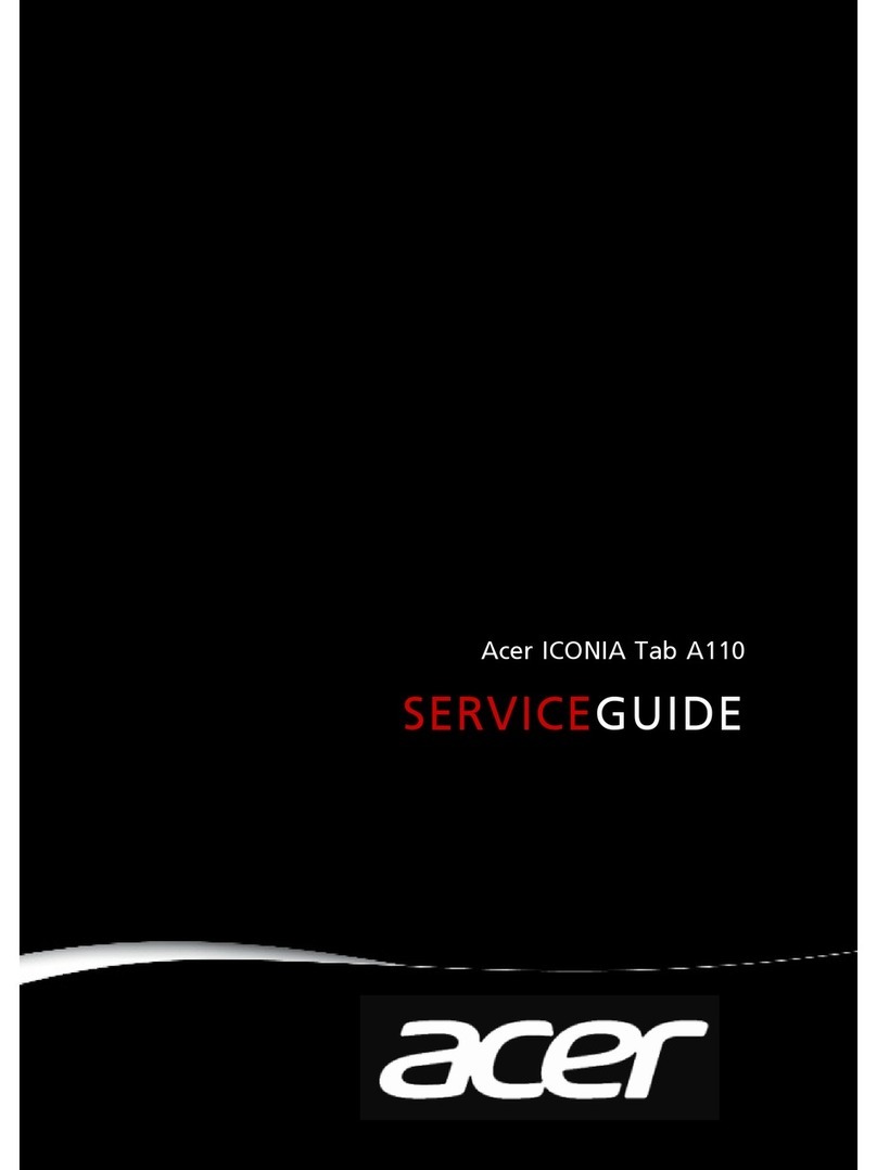 Acer Iconia Tab A110 User manual