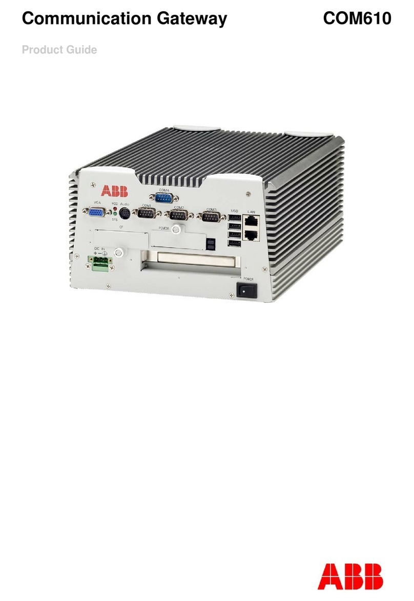 ABB COM610 Product guide