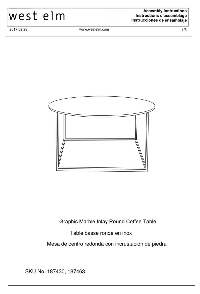 West Elm 187430 User manual