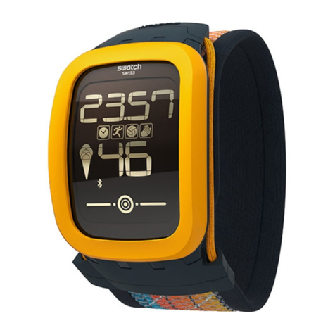 Swatch Touch Zero One user manual
