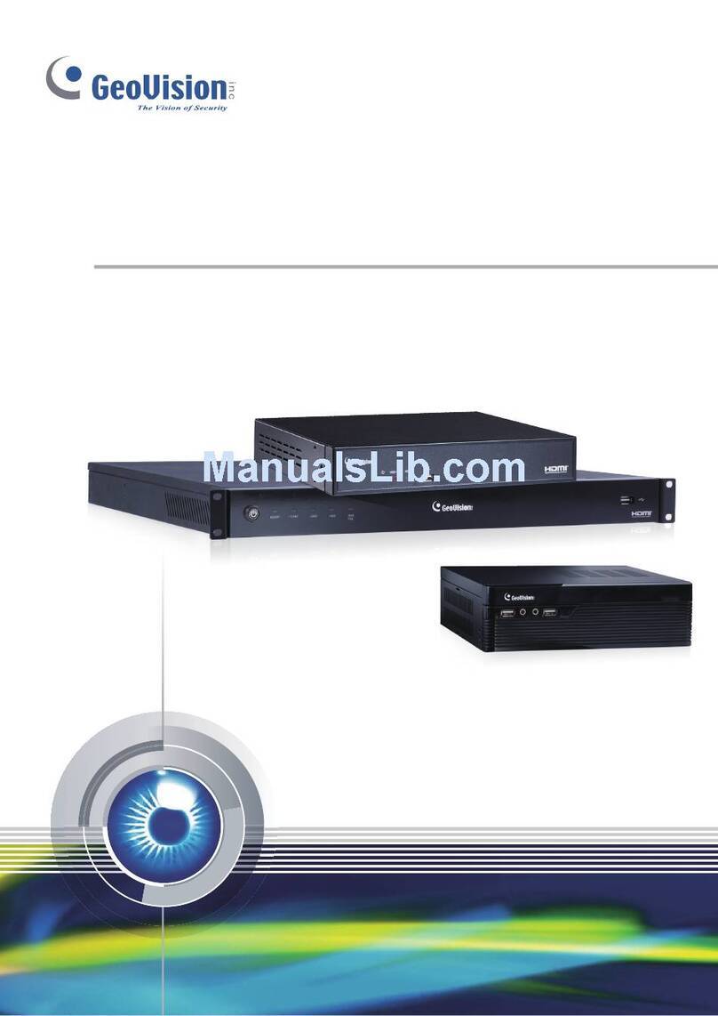 GeoVision GV-SNVR0411 user manual