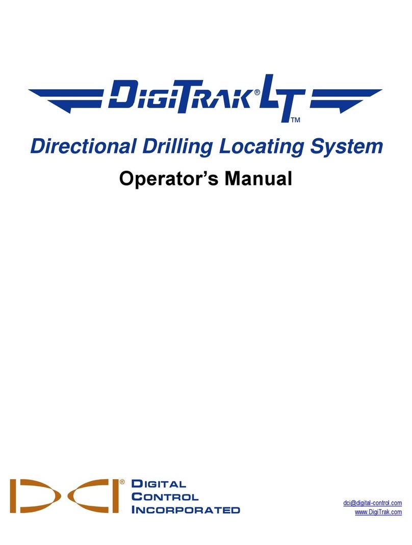 Digital Control Incorporated DigiTrak LT Operator's manual