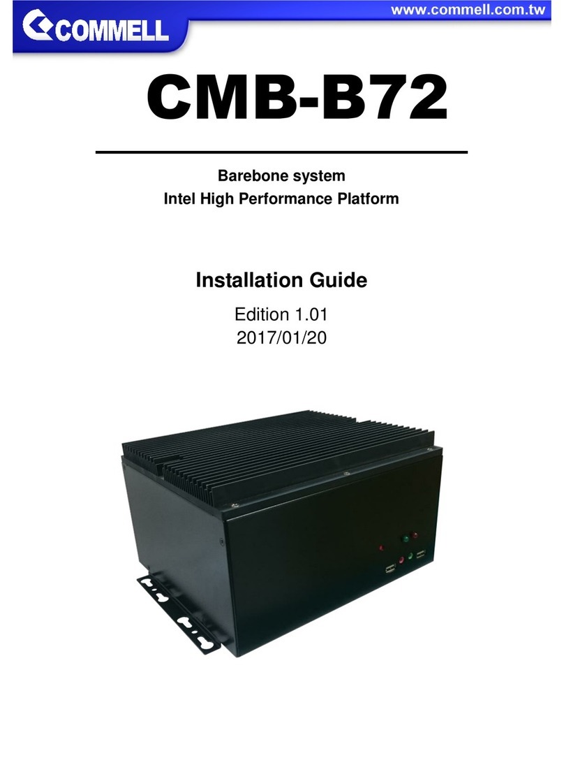 Commell CMB-B72 installation guide