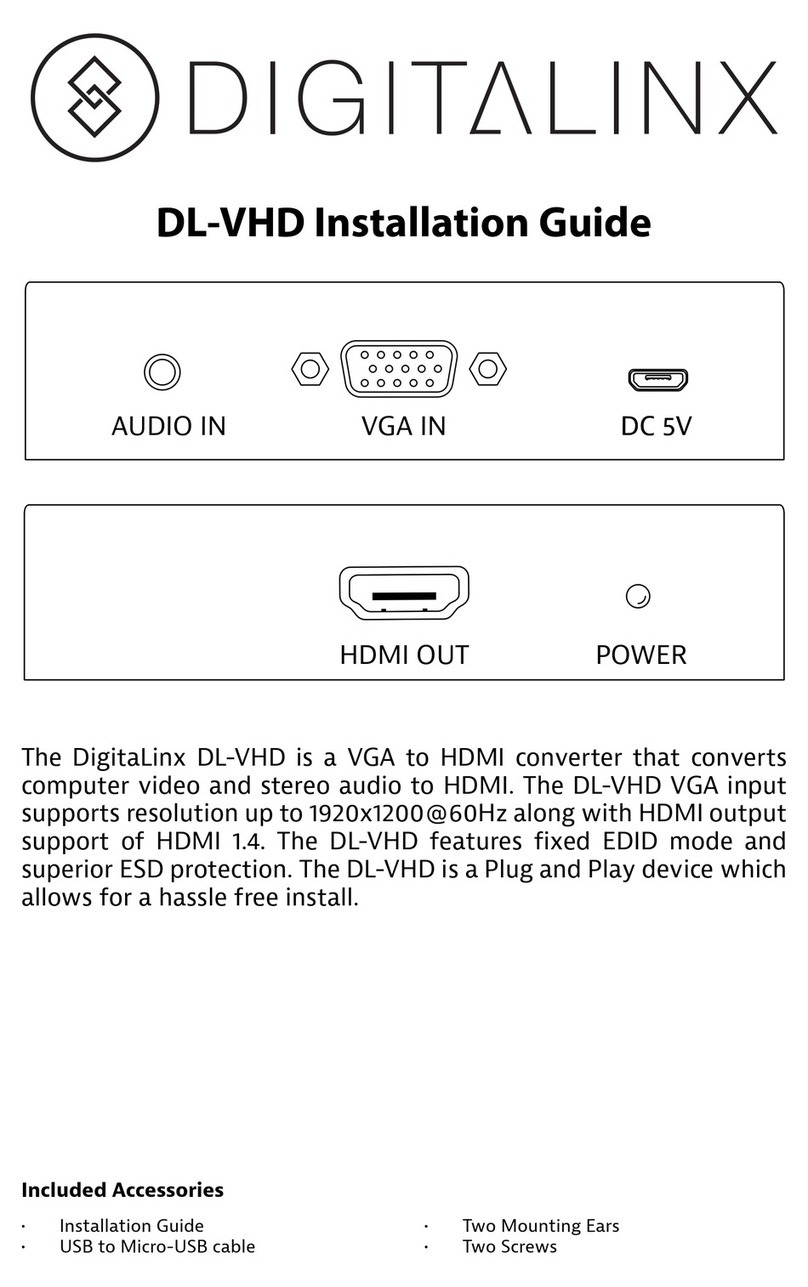 DigitaLinx DL-VHD installation guide