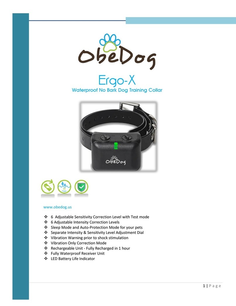 ObeDog Ergo-X User manual