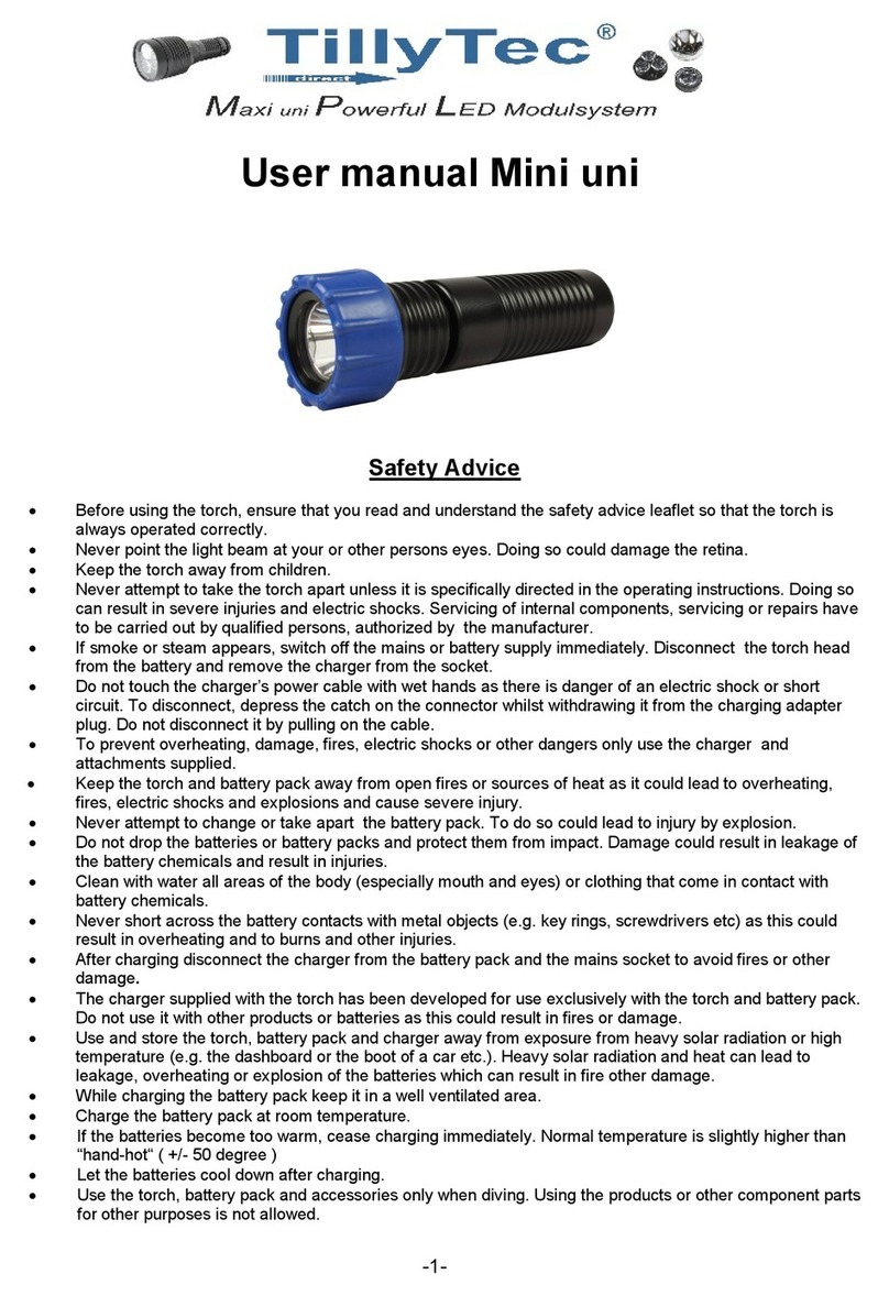 TILLYTEC Mini uni user manual