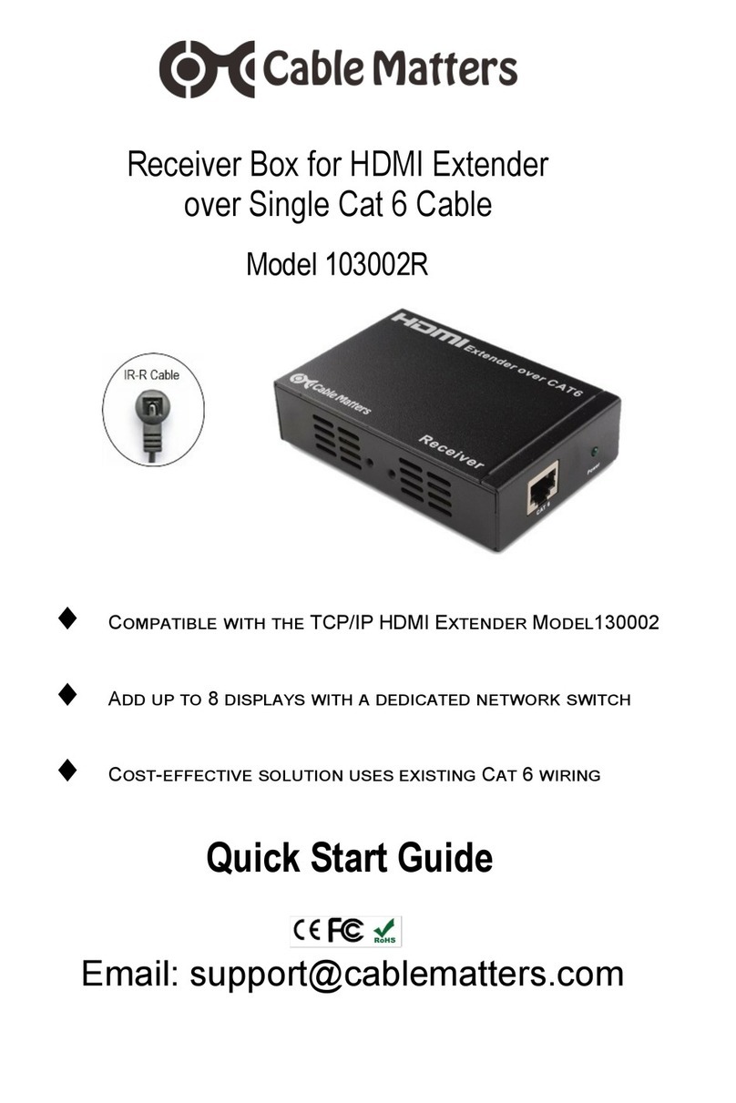 cable matters 103002R User manual