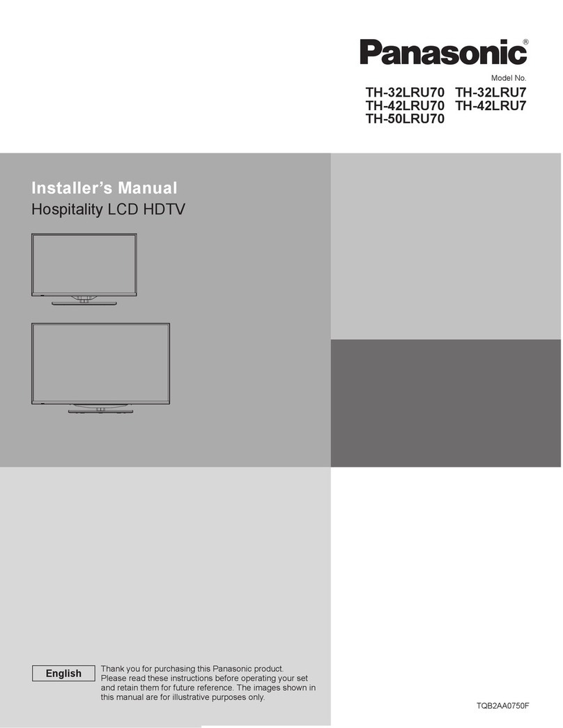 Panasonic TH-32LRU70 User guide