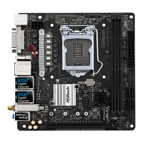 ASROCK H270M-ITX/ac User manual