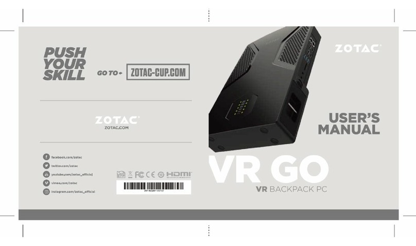 Zotac VR GO user manual