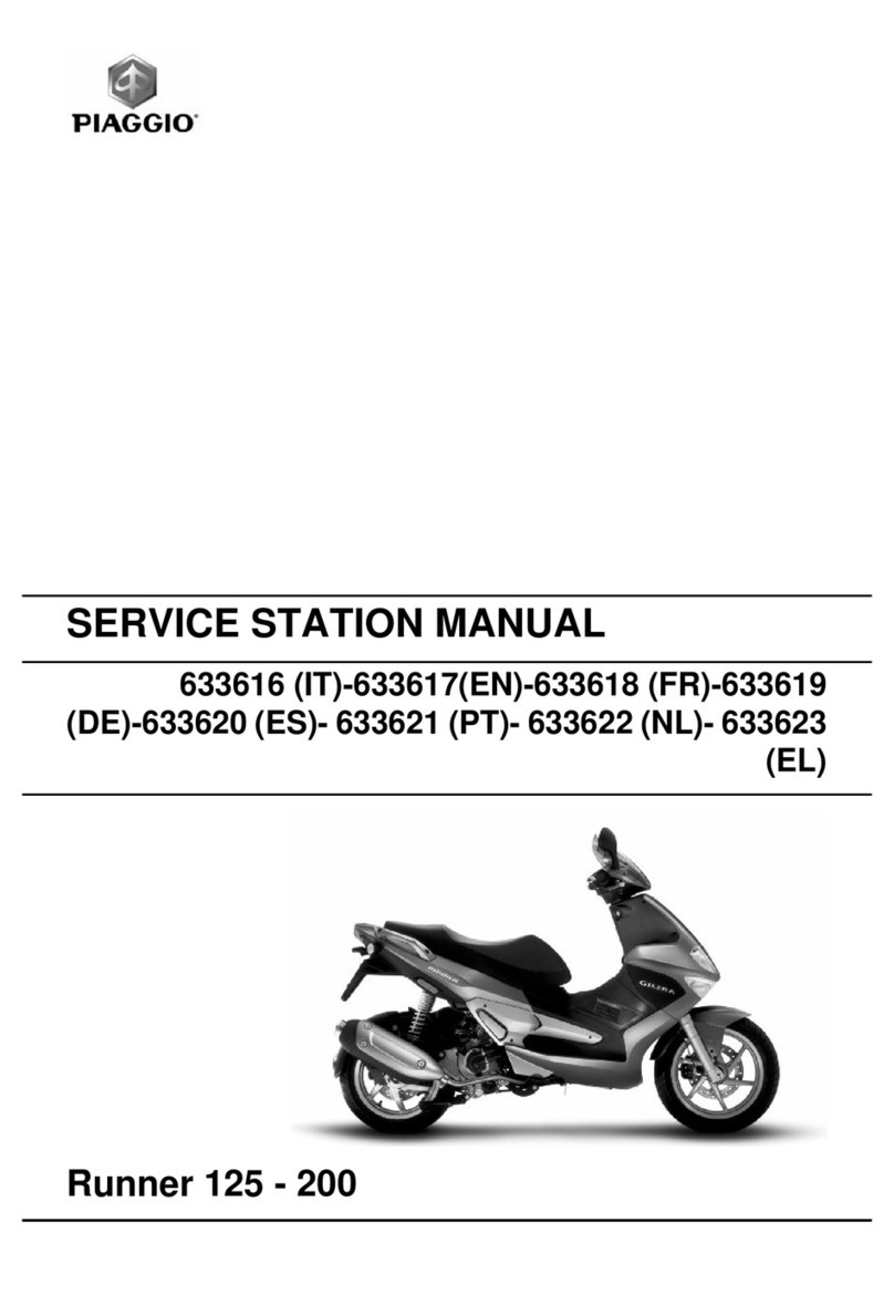PIAGGIO Runner 125 Service station manual