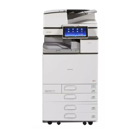 Ricoh MP C3004 series Field service manual