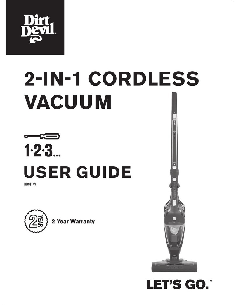 Dirt Devil DDST14V User manual