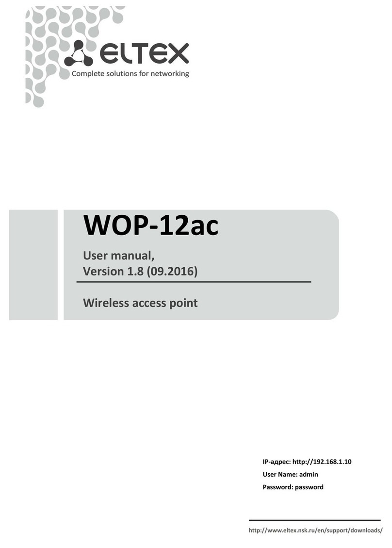 ELTEX WOP-12ac User manual