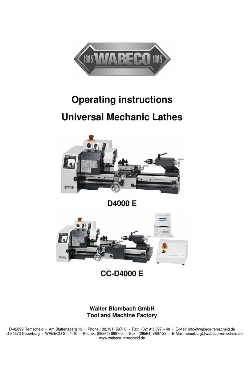 WABECO D4000 E operating instructions