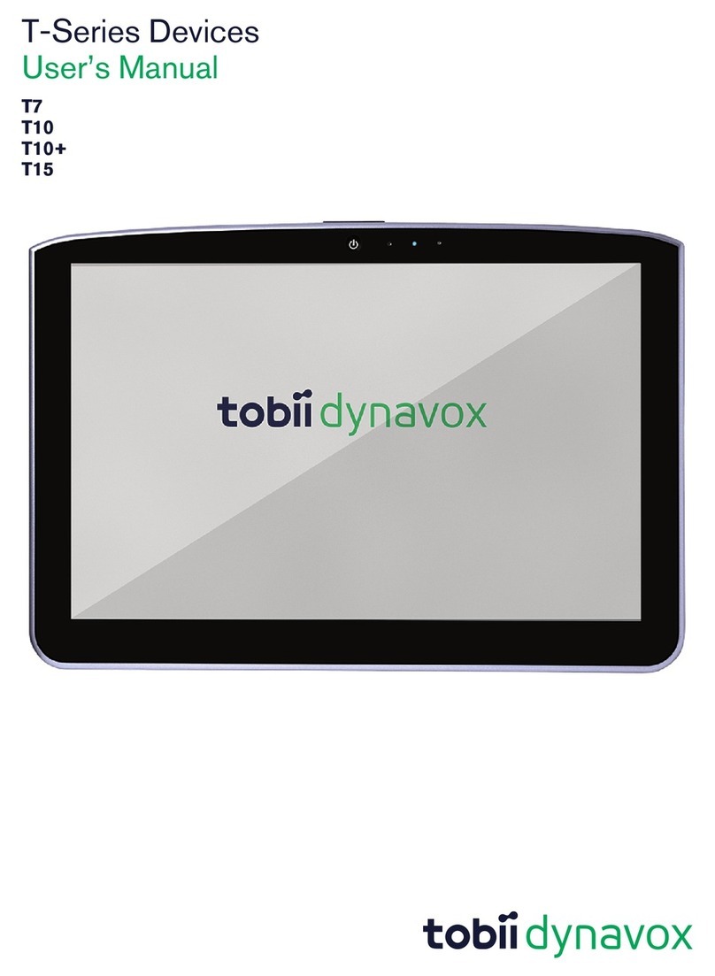 Tobii Dynavox T7 user manual
