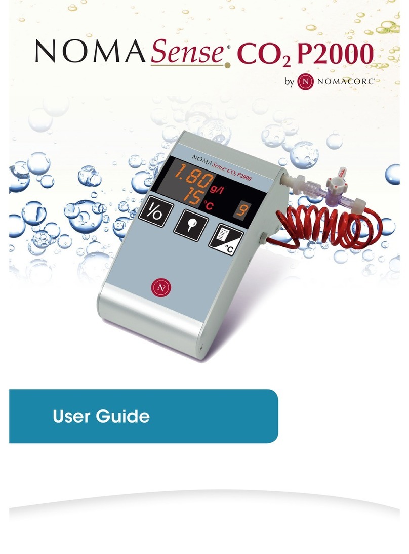 NOMACORC NomaSense CO2 P2000 user guide