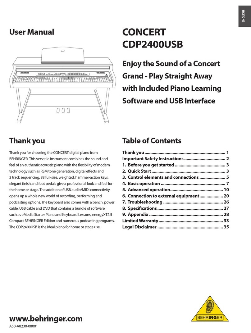 Concert CDP2400USB user manual