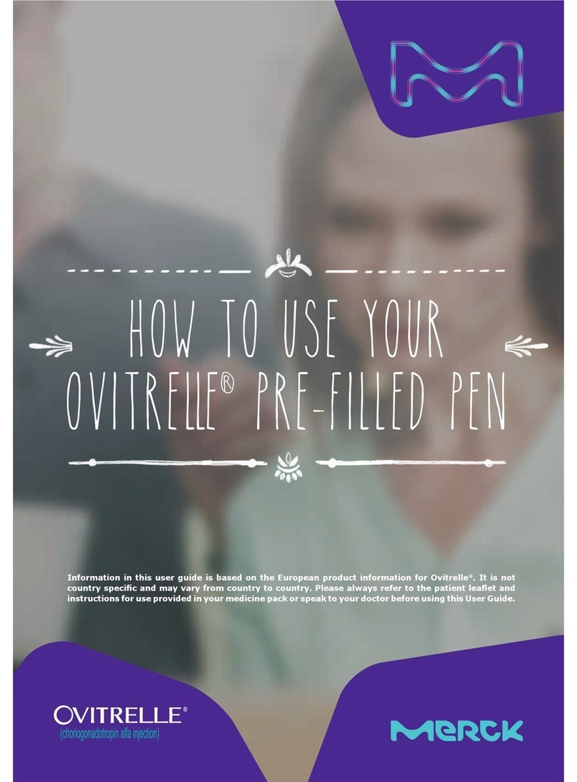 Merck OVITRELLE pre-filled pen user guide