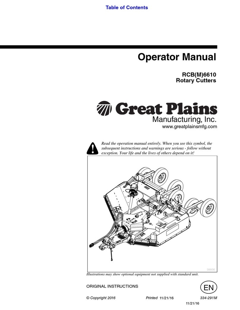 GREAT PLAINS RCB6610 Operator's manual