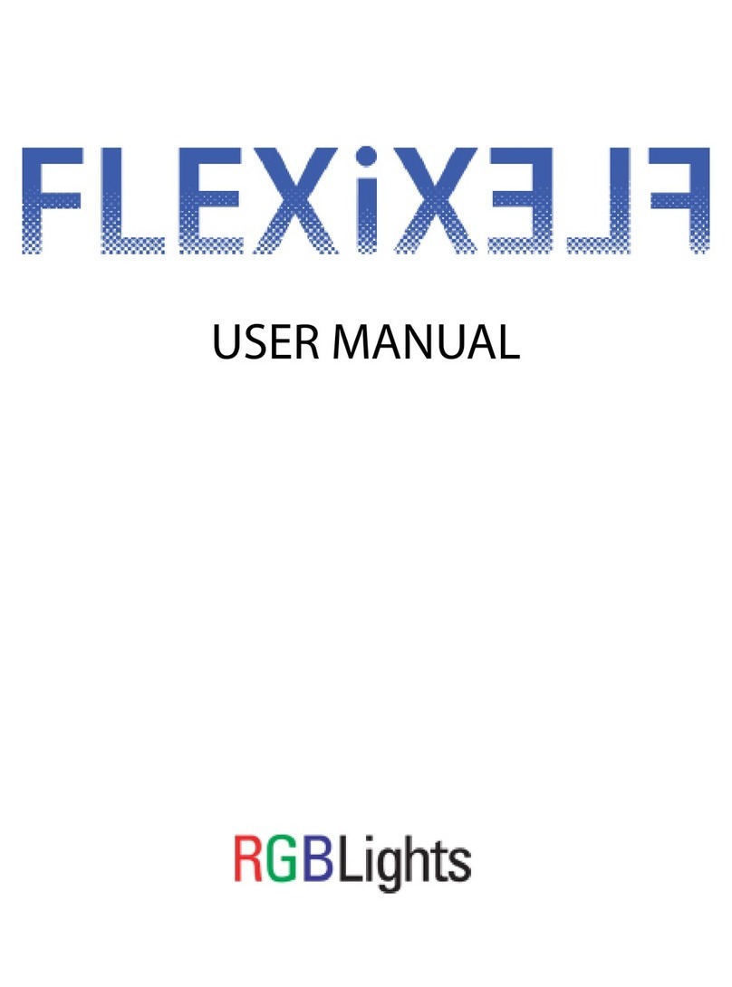 RGB Lights FlexiFlex user manual