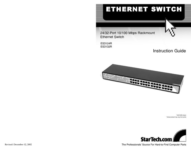 StarTech.com ES3124R Manual