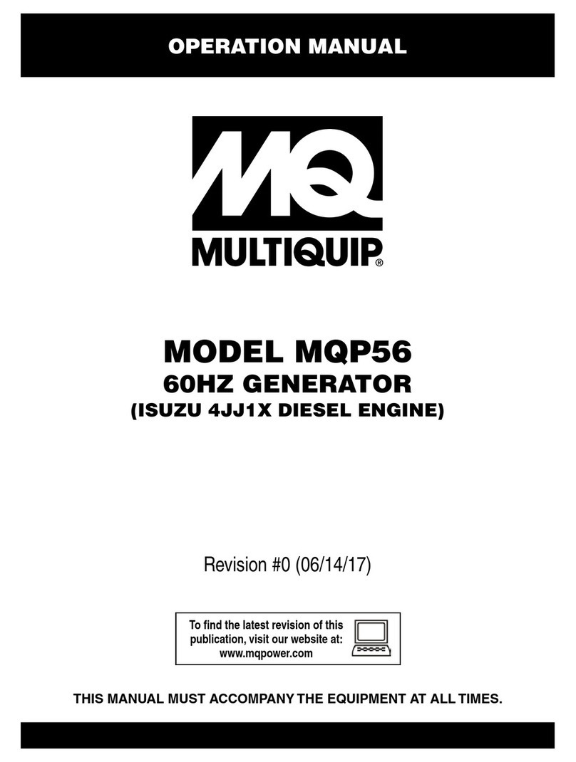 MULTIQUIP MQP56 User manual