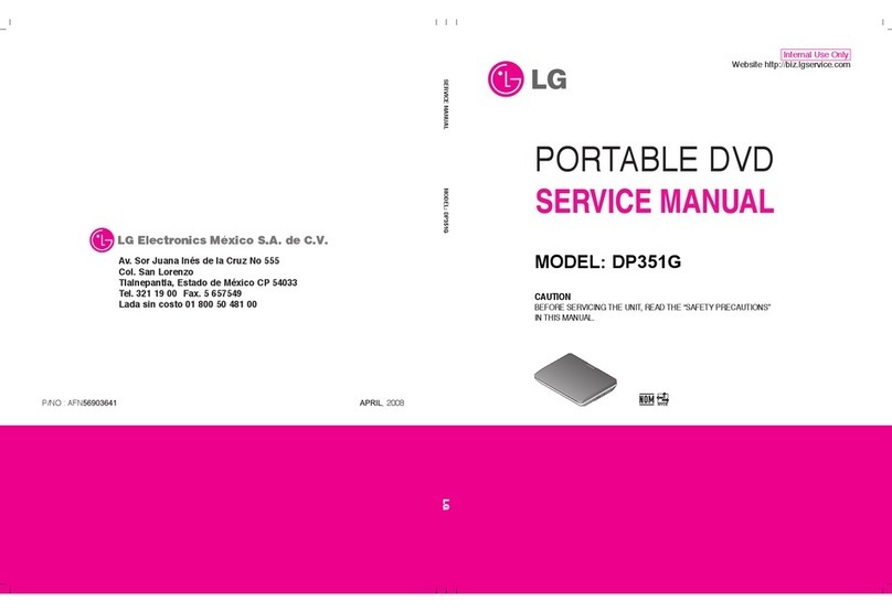 LG DP351G User manual