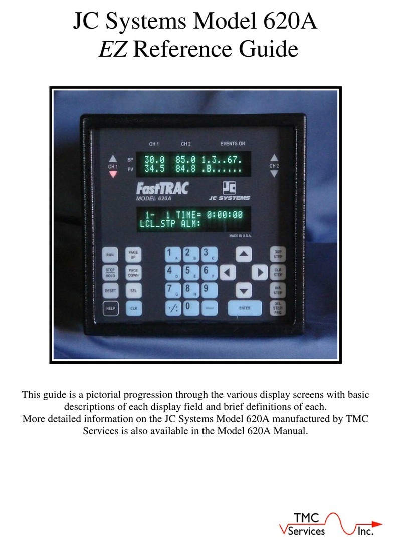 JC Systems 620A User manual