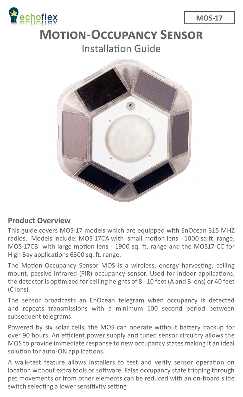 echoflex MOS-17 User manual