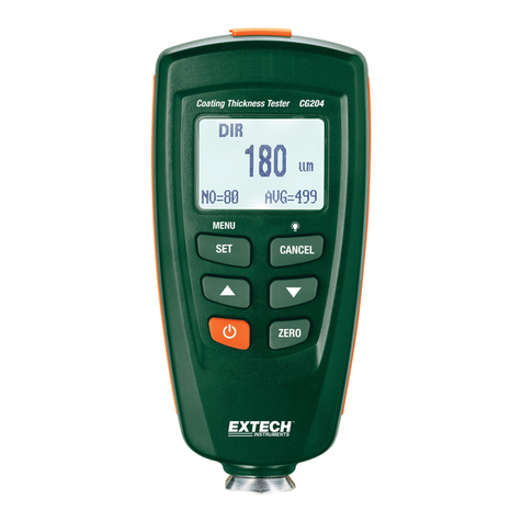 Extech Instruments CG204 User manual