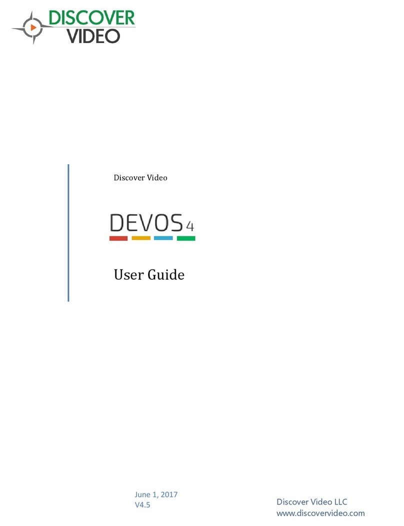 Discover Video Devos 4 User manual