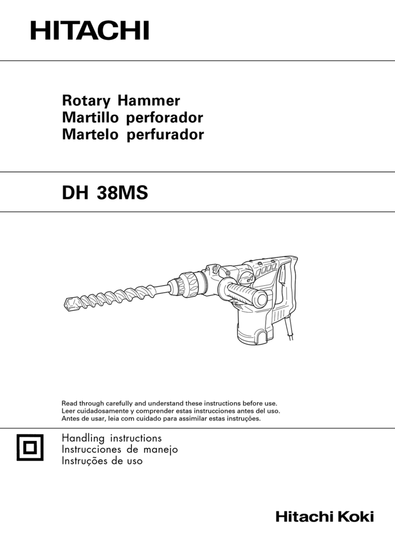Hitachi DH38MS User manual