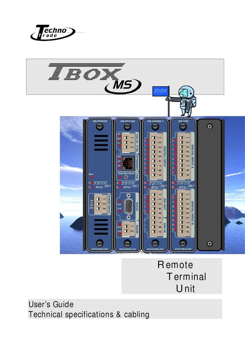 Techno Trade TBOX MS user guide